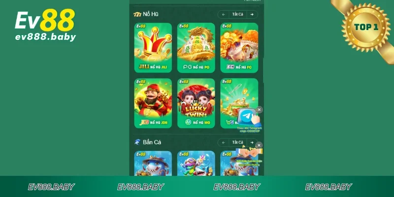 Các sản phẩm nổi bật đang có trên nền tảng